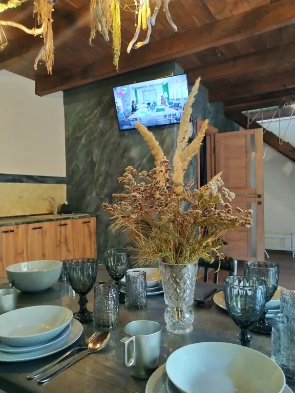 Дом в сосновом лесу