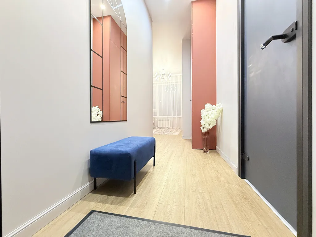 Квартира Квартира Яркий дизайн, панорама на реку прямо с кровати — Новосибирск