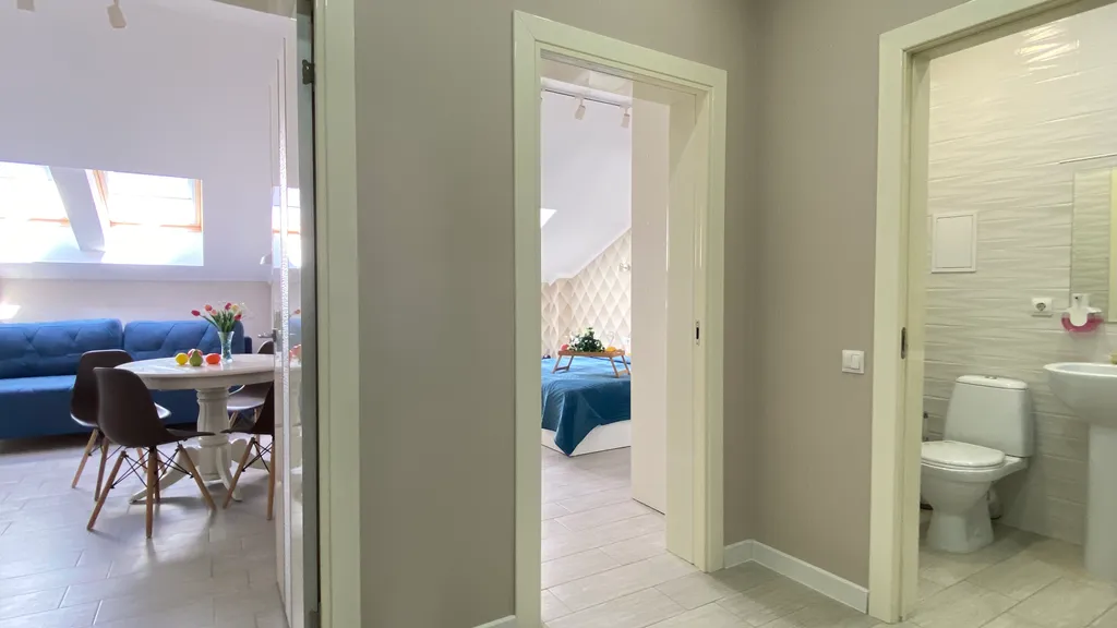 Квартира Квартира Мансарда без балкона — Геленджик