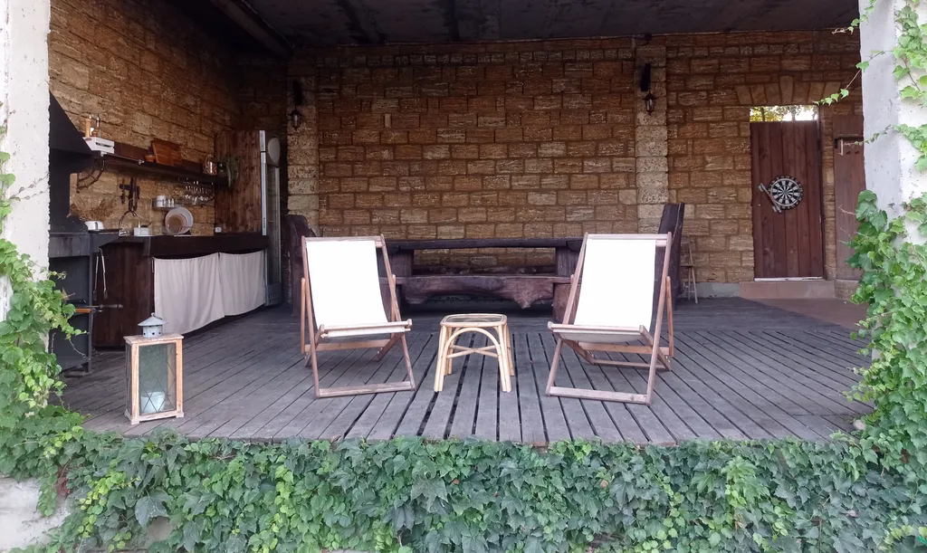 Коттедж Дача на берегу реки в стиле Старый замок — Козет