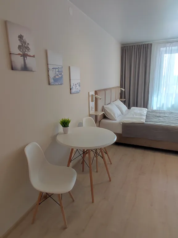 Уникальная квартира-студия в современном ЖК Макаринская роща