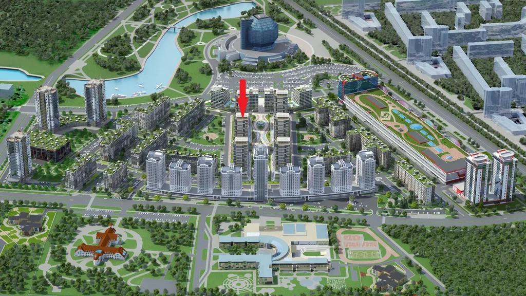 Квартира возле Национальной библиотеки