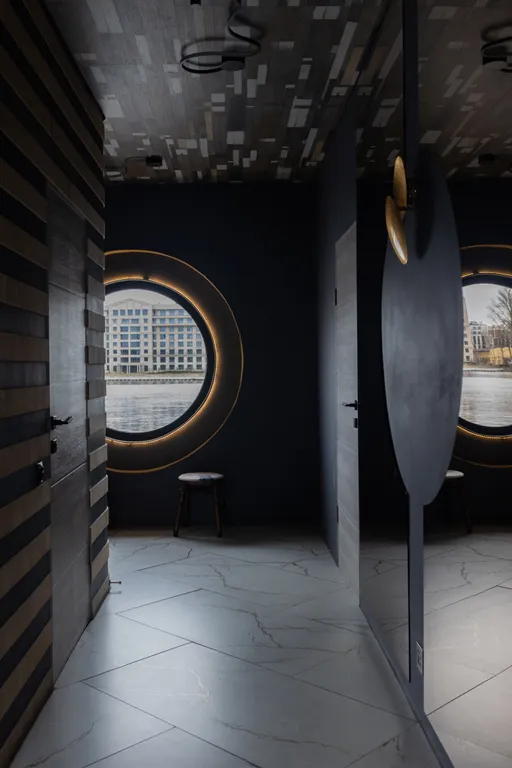 Дом на воде на Крестовском острове