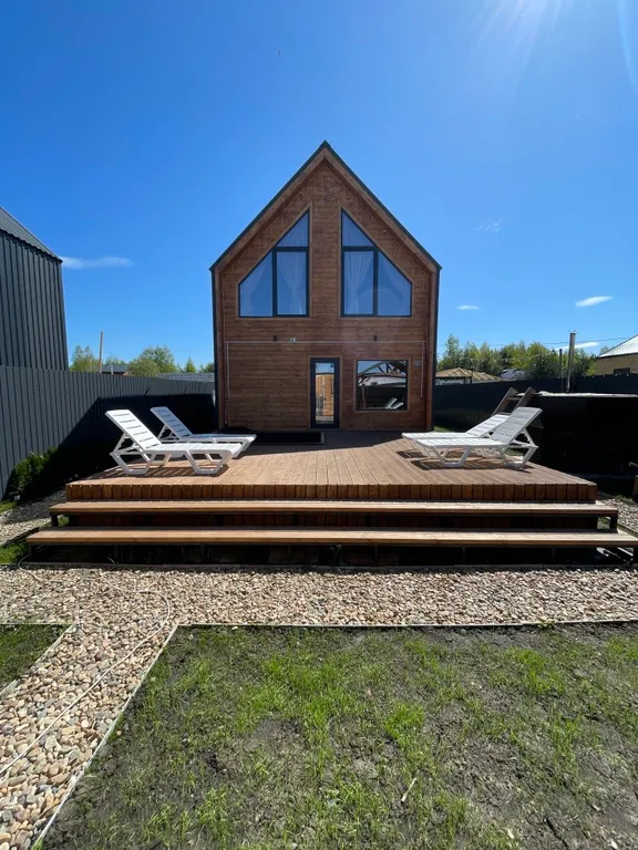 Барнхаус с баней и банным чаном