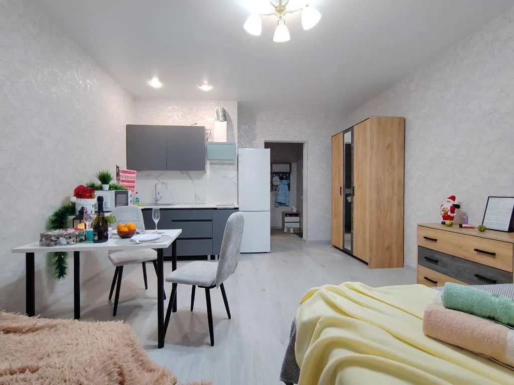 Новая студия в ЖК Самолет