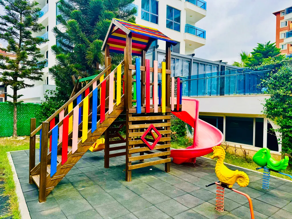 Семейные апартаменты 2+1, Elite Marine Residence, Kleopatra