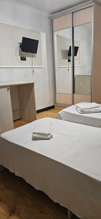 Двухместный номер с видом на уютный двор