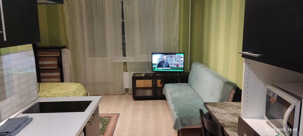 Студия в хорошем районе