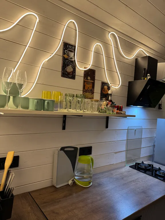 Коттедж Домик студия с чаном — Светлое