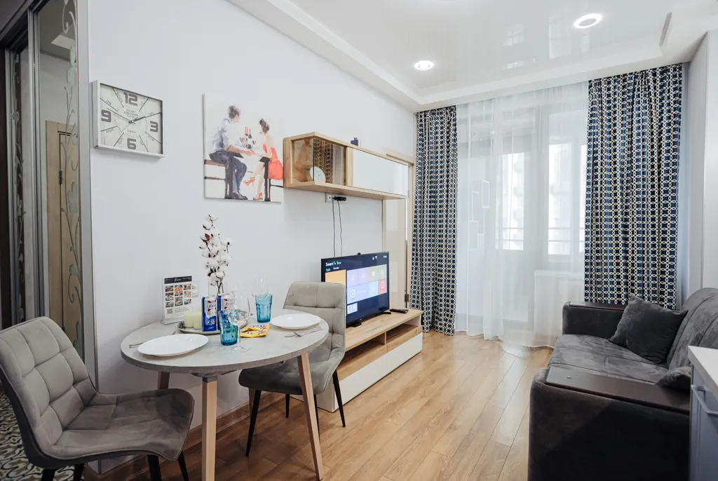 Квартира Квартира Luxe Haven с лоджией в ЖК Савеловский Сити — Москва