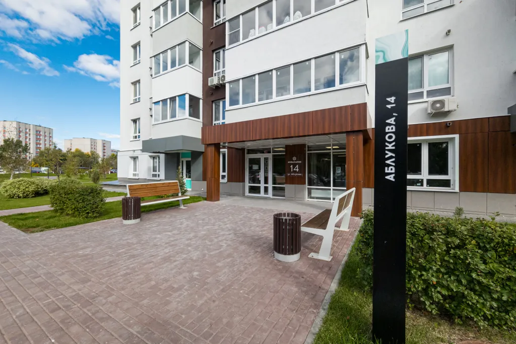 Студия Космос на 24 этаже в ЖК Аквамарин