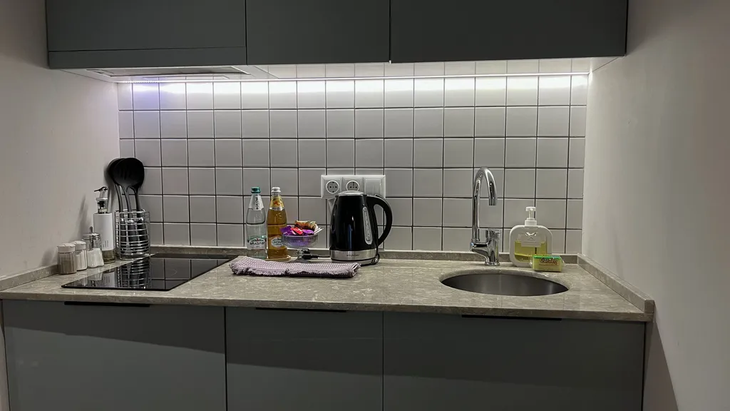 Квартира Квартира Cozy studio on 3 floor next white — Батуми