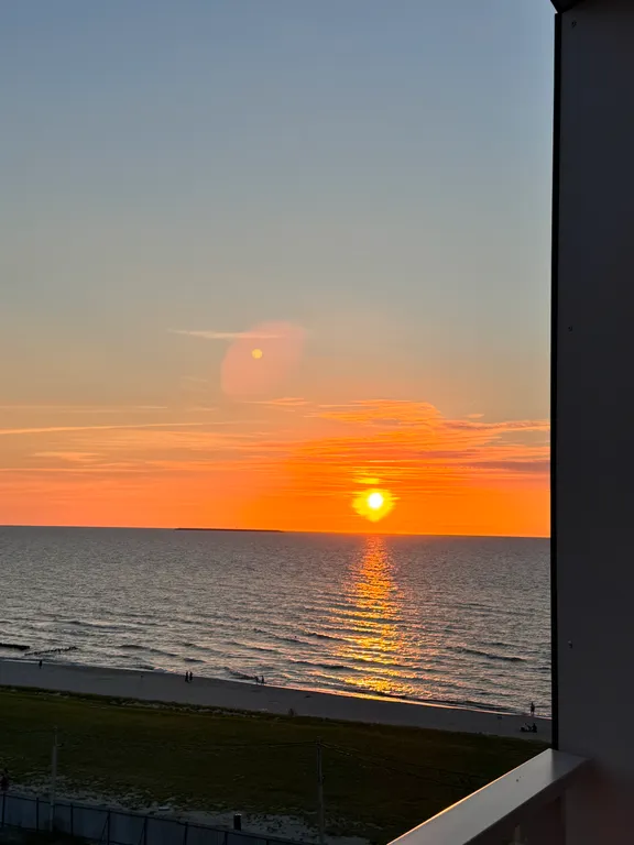 Шикарная квартира в Зеленоградске с боковым видом на море