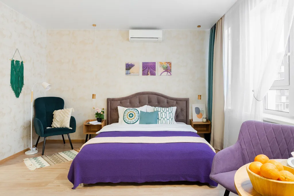 Квартира Квартира Студия Лаванда вблизи аэропорта Домодедово и трассы М4 — Сапроново