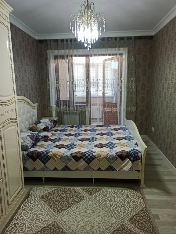 Квартира с хорошей развитой инфраструктурой, до пляжа 15мин езды