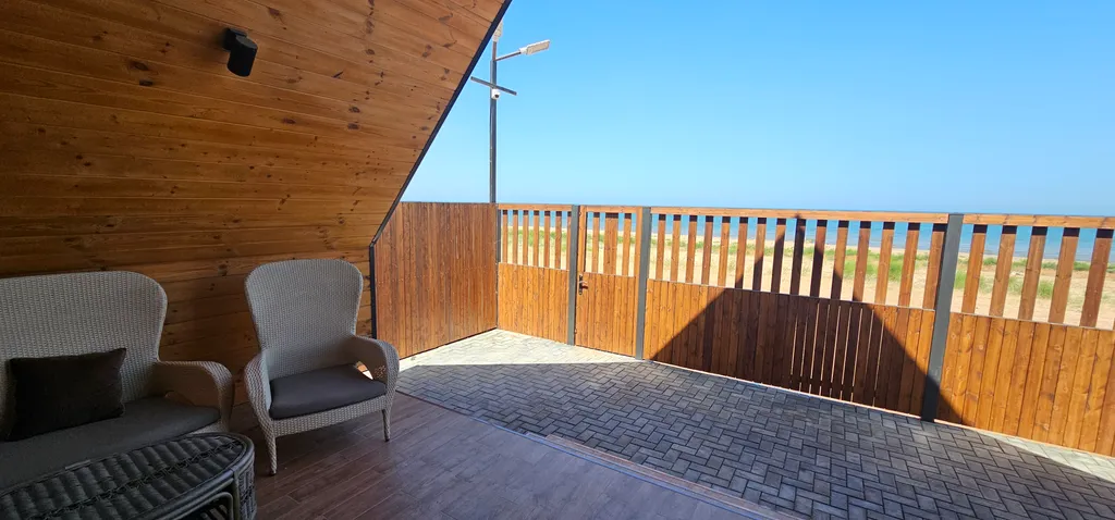 Коттедж на берегу Каспийского моря