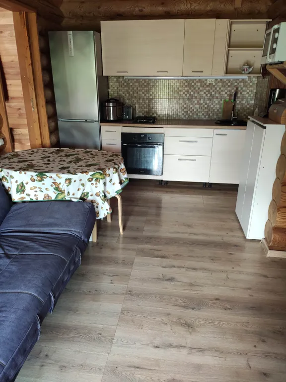 Дом 40m2 — чан, терраса 40m2, вид на горы