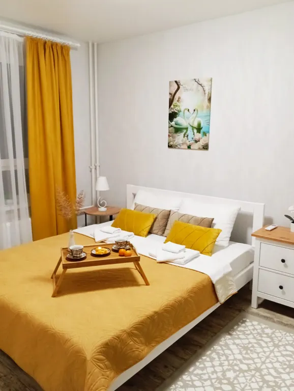 Уютная квартира в жк конфетти — аренда посуточно в Западный