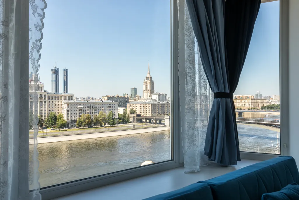 Квартира Квартира с великолепным видом на набережную и Москва-Сити — Москва