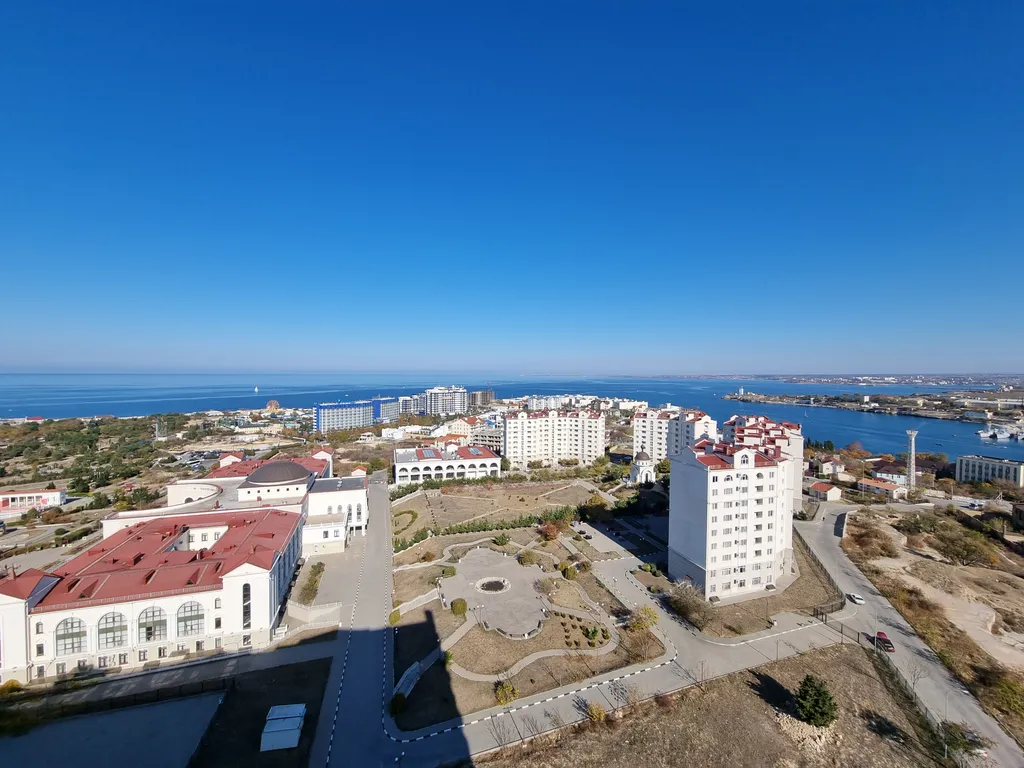 Панорамный вид на море