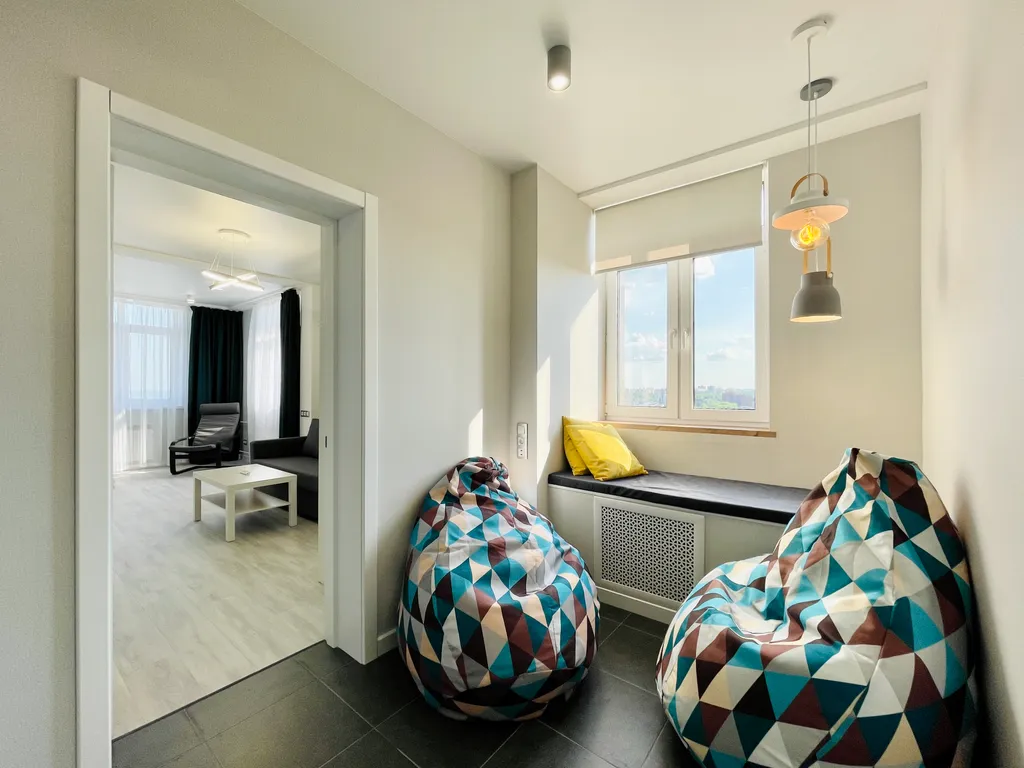 Фреш Двухкомнатная квартира с гостиной и с душевой кабиной