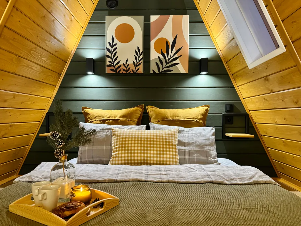 Коттедж Дом Афрейм светлый с подогреваемой купелью Лисичкино — Микли