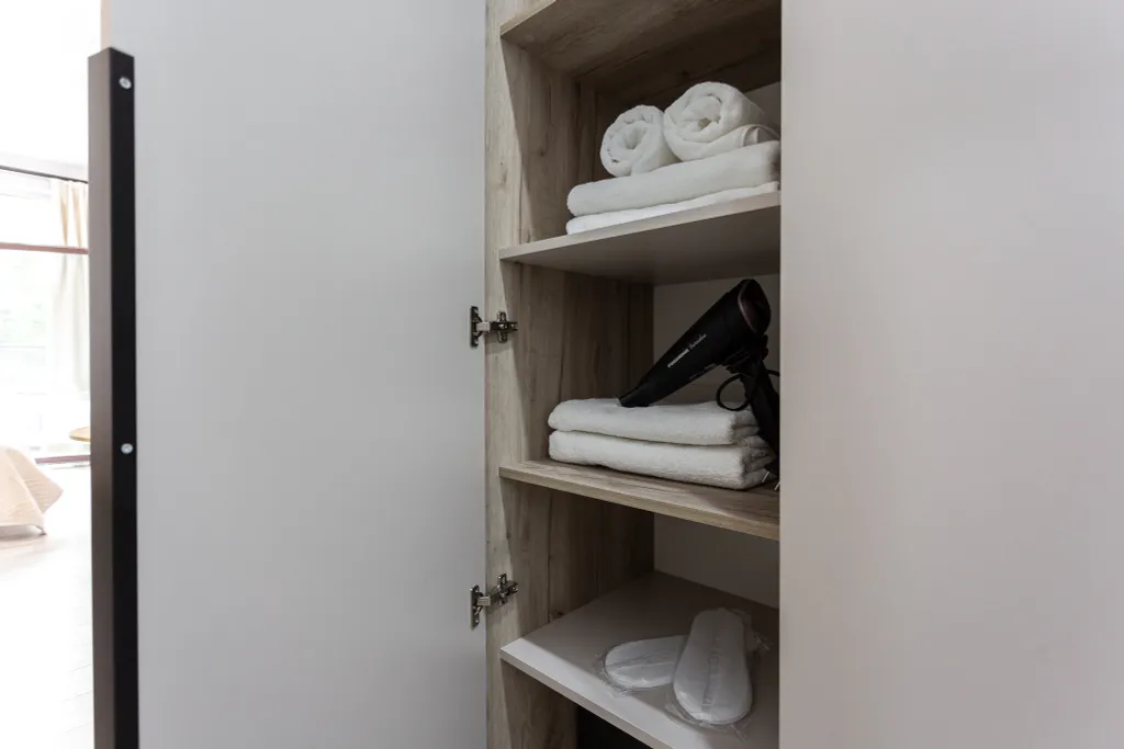 Студия с балконом и видом на лесопарк