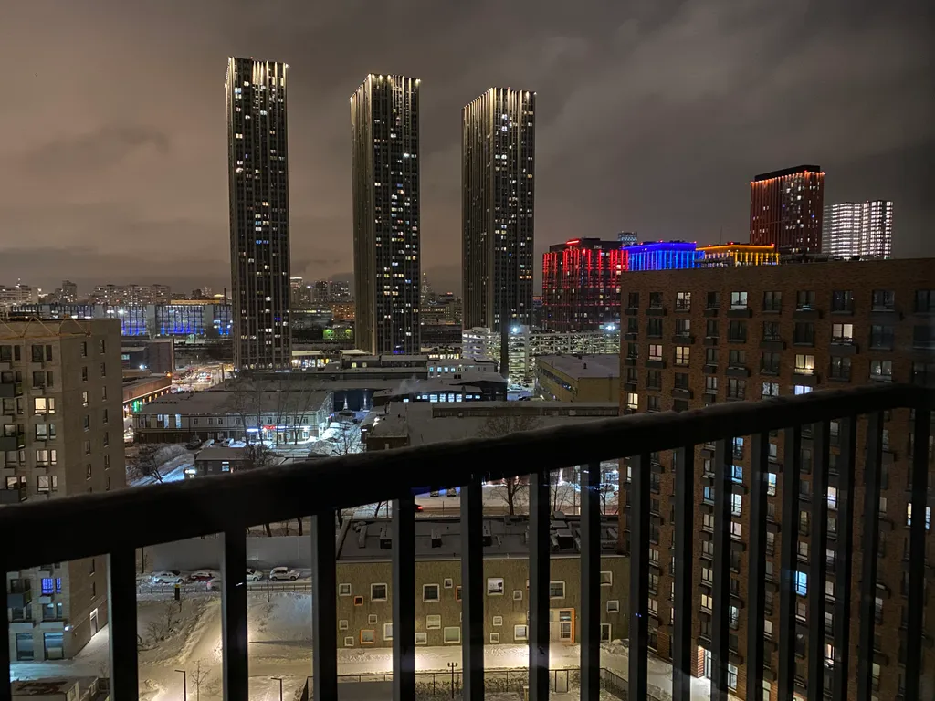 Романтичная квартира с видом на Москва Сити и джакузи