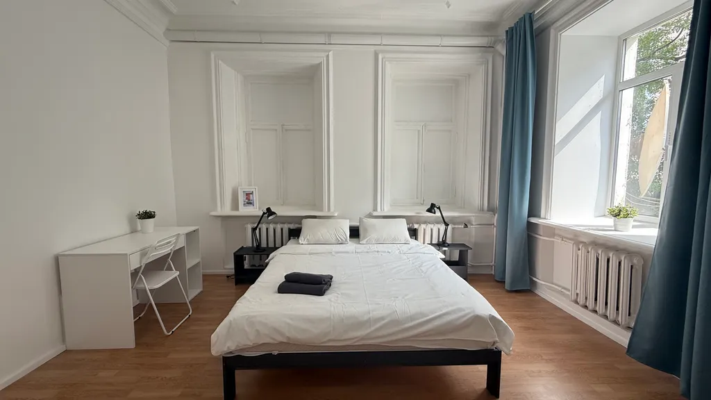 Светлая и уютная комната в скандинавском стиле у м. Парк Культуры