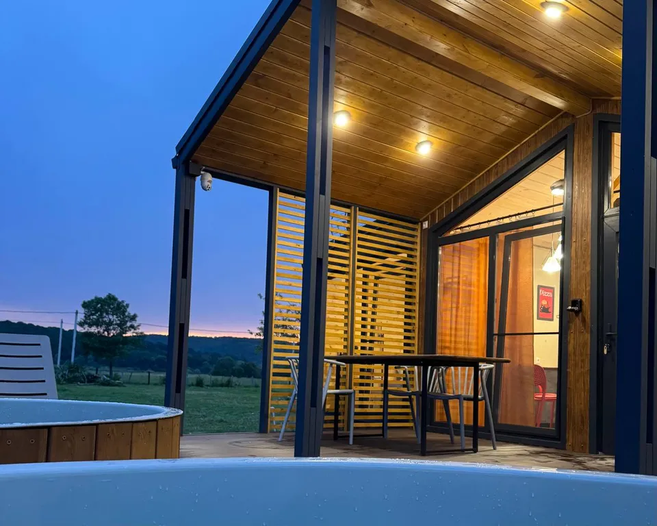 Вилла с купелями и баней