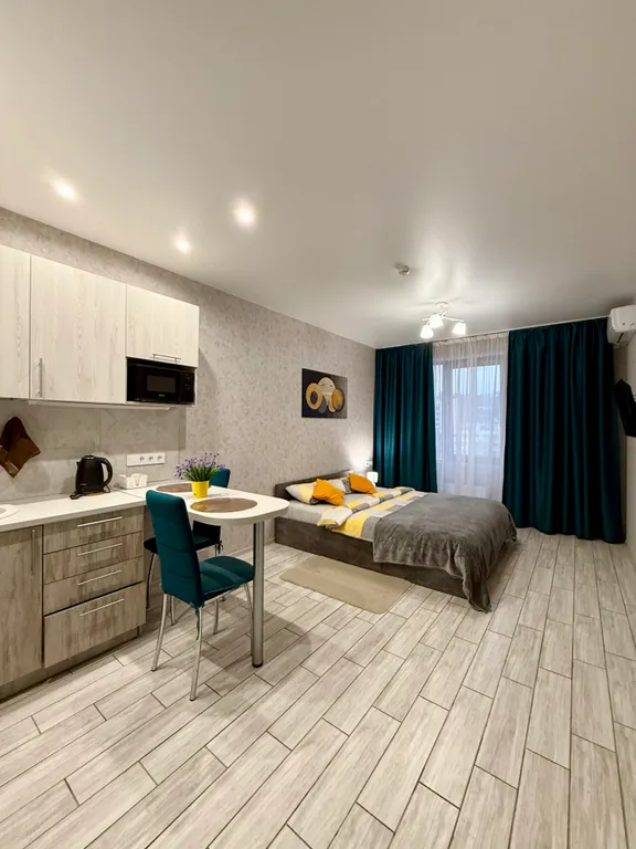 Уютная новая студия, все необходимое для проживания