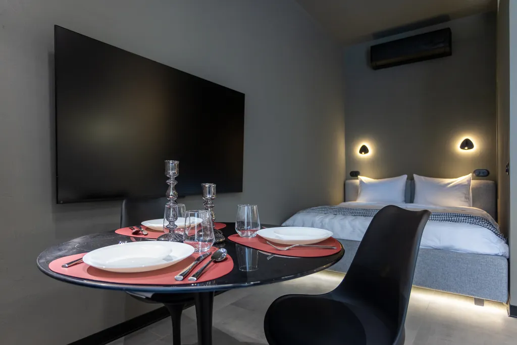 Квартира Квартира Премиум апартамент Графит у метро Автозаводская — Москва