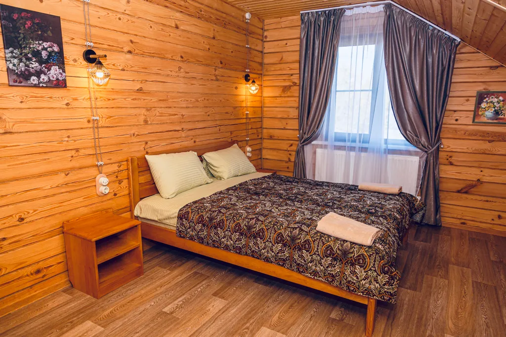 Дом-дача «у Мишутки» карамельный