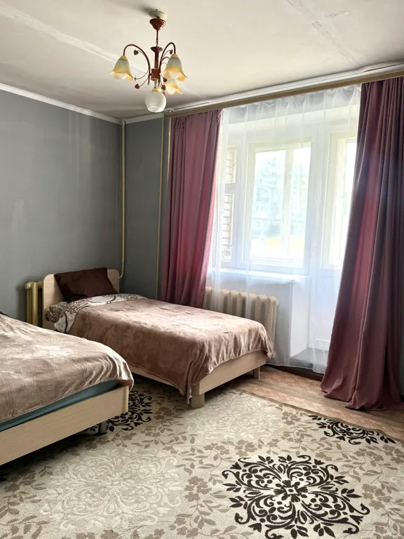2-к. квартира, 50 м², 3 кровати