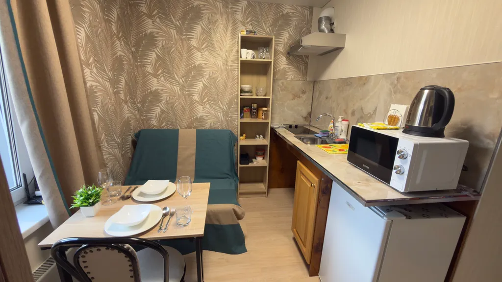 Квартира Квартира Маленькая студия с парковкой рядом с метро — Москва