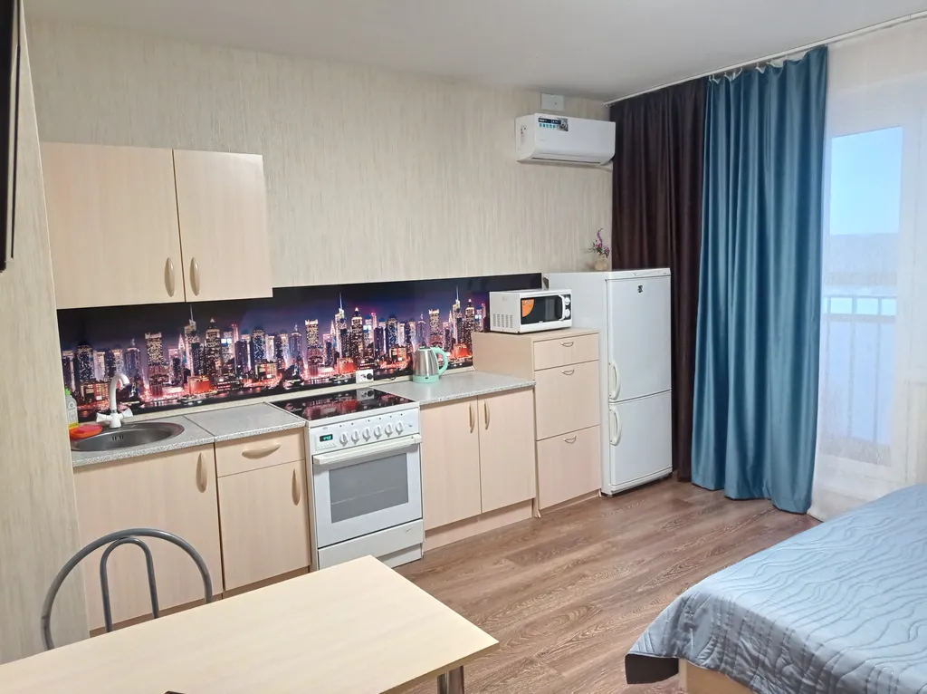 Уютная студия в новом современном районе города