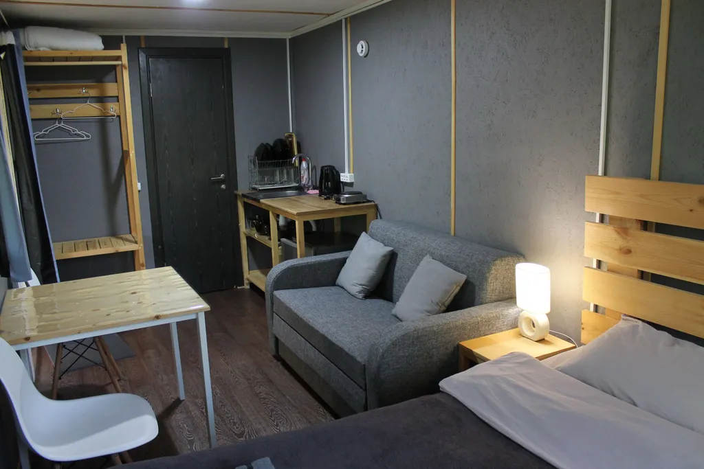 Модульный дом Береза на двоих