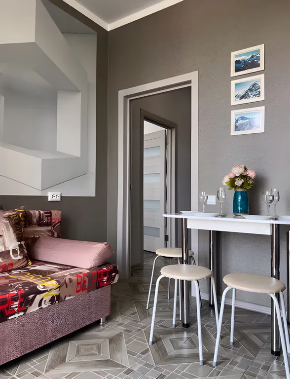 Квартира с видом на город рядом с парком