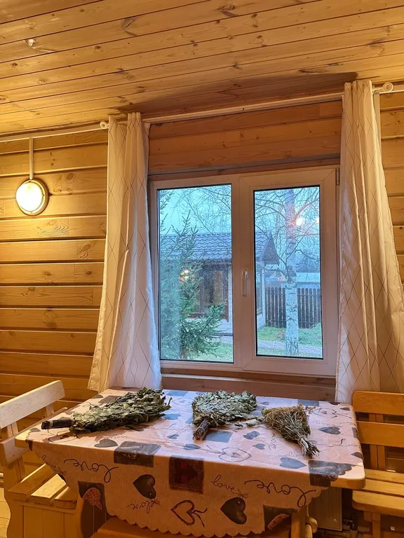 Русская усадьба с баней со швейцарским флёром