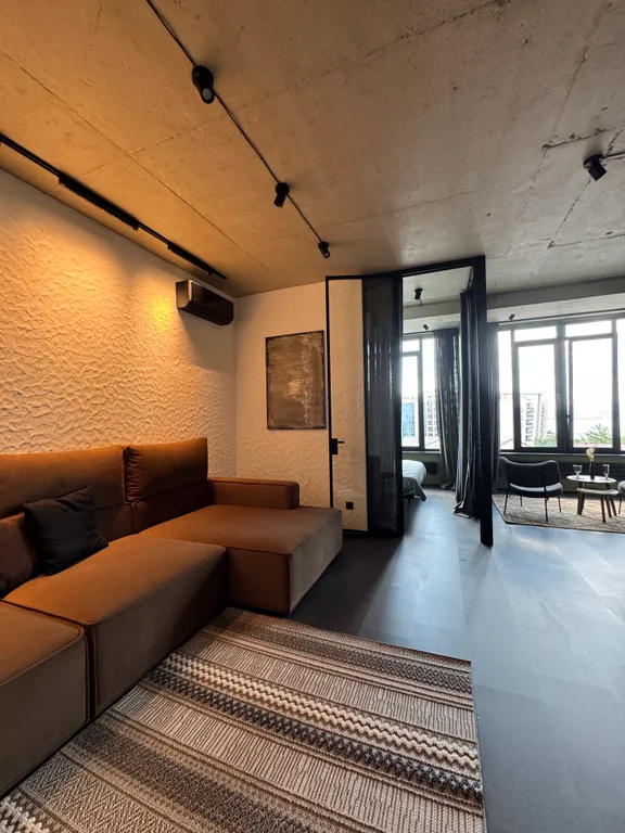 Квартира Большая 1к квартира в стиле эко-лофт, с панорамным видом на море — Геленджик