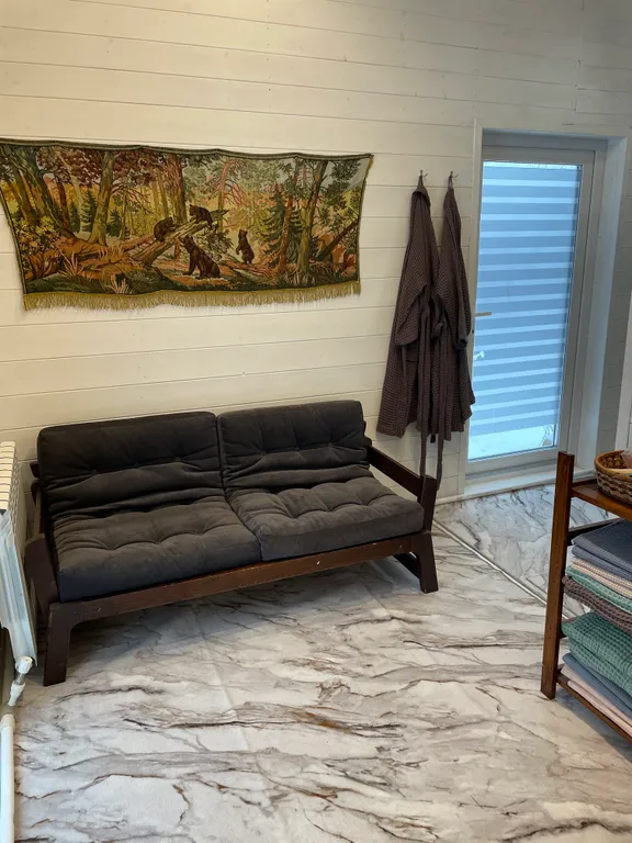 Лес, камин, сауна, терраса, мангал и полное уединение без соседей