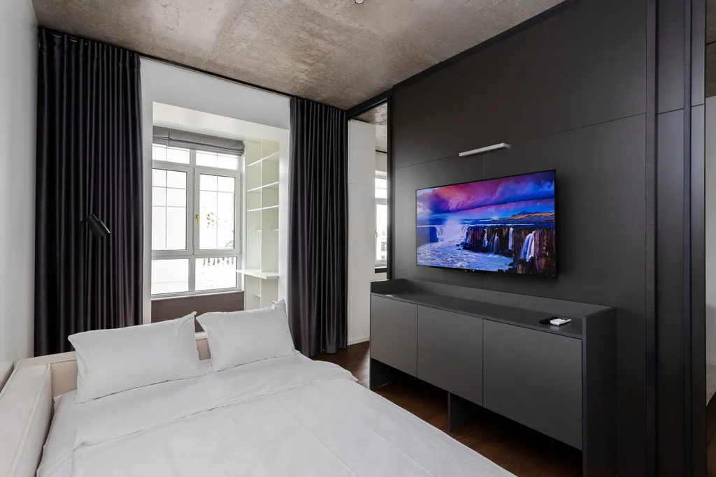 Квартира на первой береговой линии с видом на море в стиле лофт