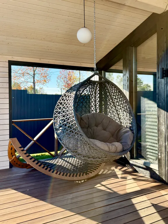 Уютный дом с чаном