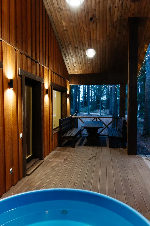 Комфортабельный коттедж с видом на озеро