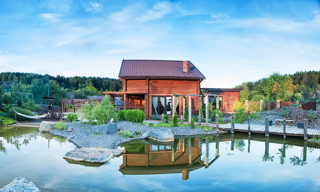 Рыжий кот - Деревянный Дом (WoodHouse)