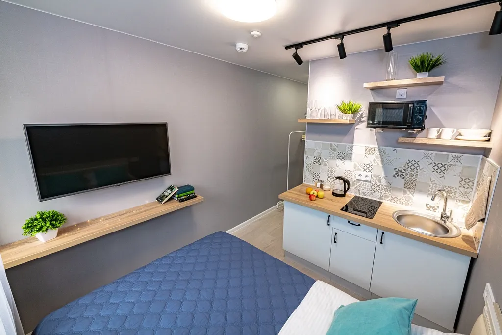 Уютная студия в районе бухты Федорова