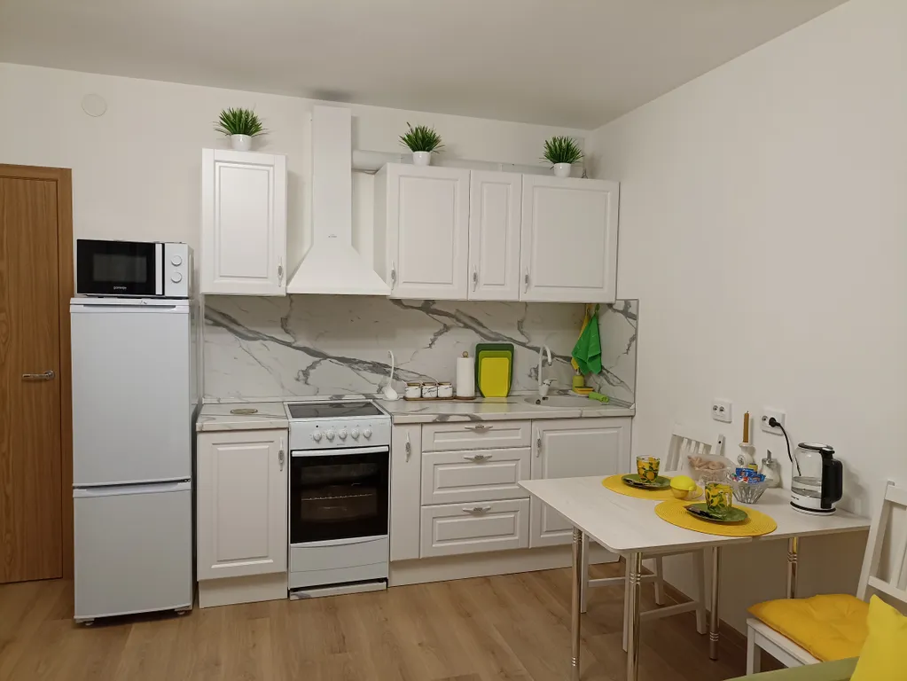 Квартира Квартира Уютная студия у НИИ имени Петрова с бесконтактным заселением — Песочный