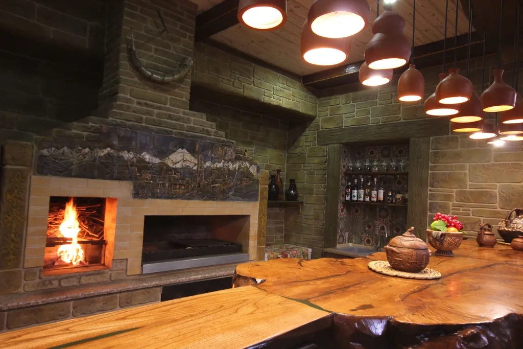 Уютный дом с мангалом