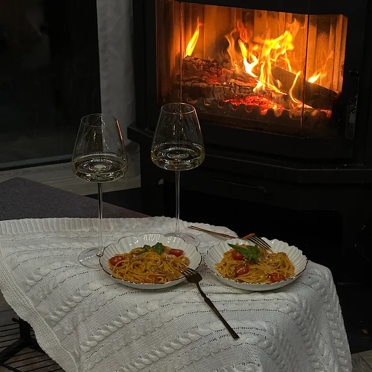 Домик у Сорочан с камином и сауной