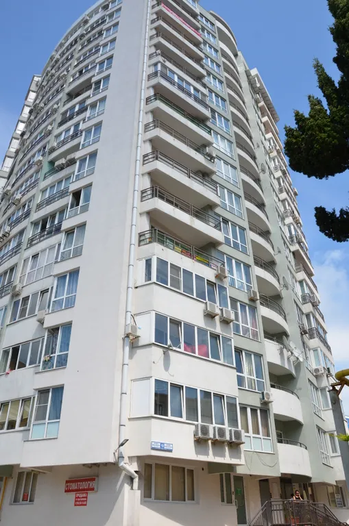 Апартаменты с видом на море, 1-я береговая, пляж Чайка